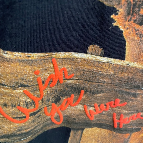 Astroworld Tour Merch Black Bear Stuffie Graphic Tee - Picture 4 of 5